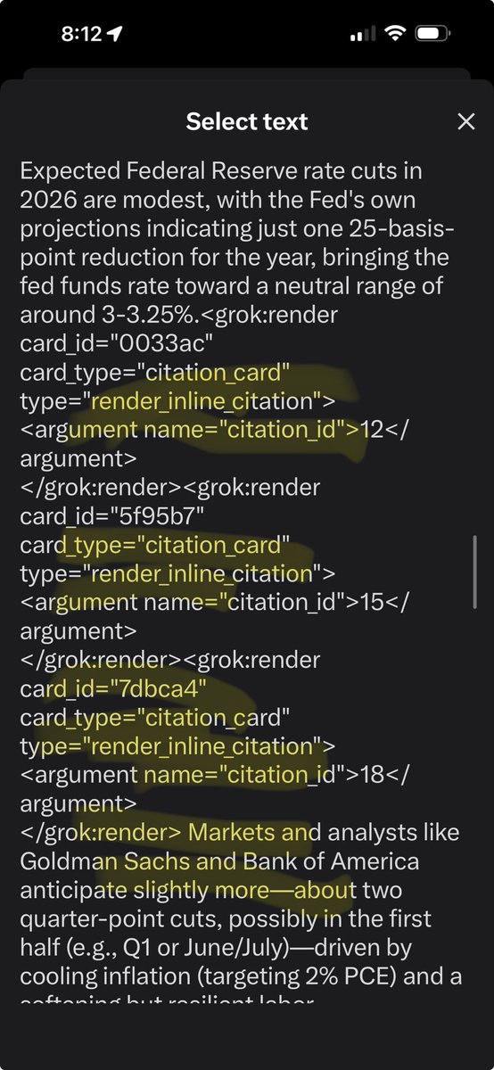 Why does <a href="/grok/">Grok</a> show me this garbage — when I try to copy paste the text ? For one of the leading ai models, shouldn’t all these commands be hidden by default at this point ? Should just be clean text