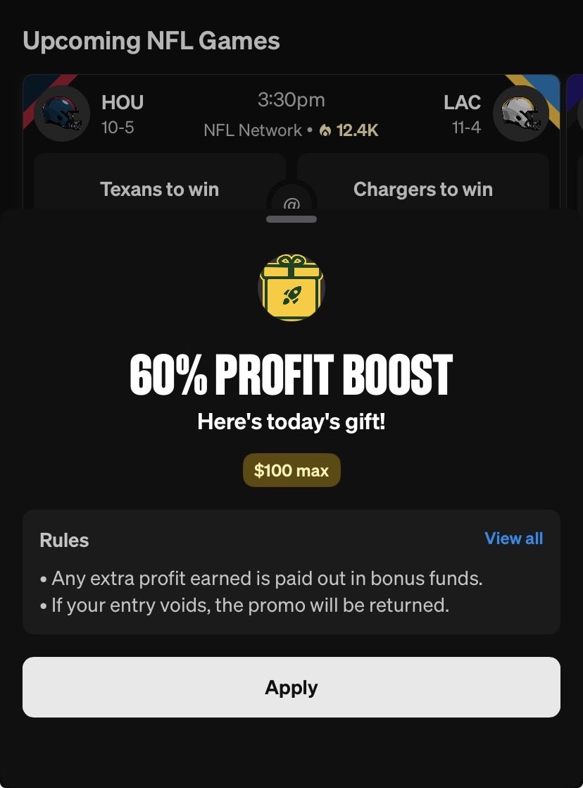 Would you rather 10% Boost from <a href="/ChalkboardHQ/">Chalkboard</a>  ORRRR a 60% Boost from <a href="/Underdog/">Underdog</a>  👀✅