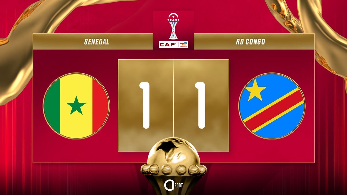 ActuFoot_'s tweet image. ⚽️ BUUUUUUUUUTT DE MANÉ !!! 🇸🇳

SÉNÉGAL 🇸🇳  1-1  🇨🇩 RD CONGO