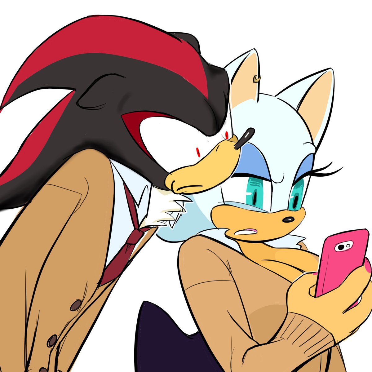 😠😨#ShadowTheHedgehog #RougeTheBat