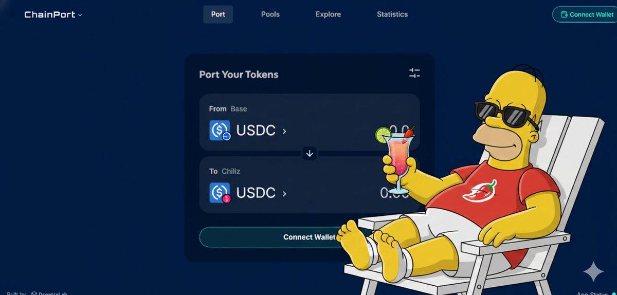malle9711's tweet photo. On #Chainport, everything is already pre-selected for you. ✅
All you need to do is:
🔗 Connect your wallet
💰 Enter the amount of $USDC you want to bridge to #ChilizChain
Confirm — and you’re good to go.
(8/11) https://t.co/CNDK9aCpwH