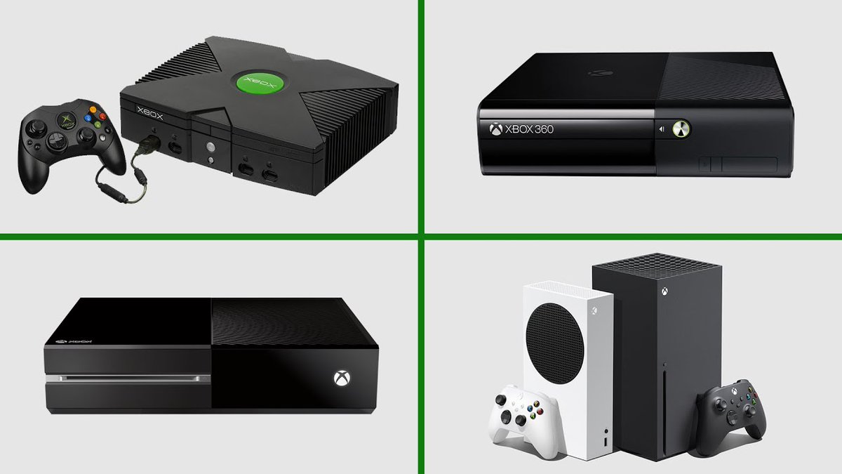 xbox_media's tweet image. 4 generaciones en 1 🙌 #XboxSeriesXS