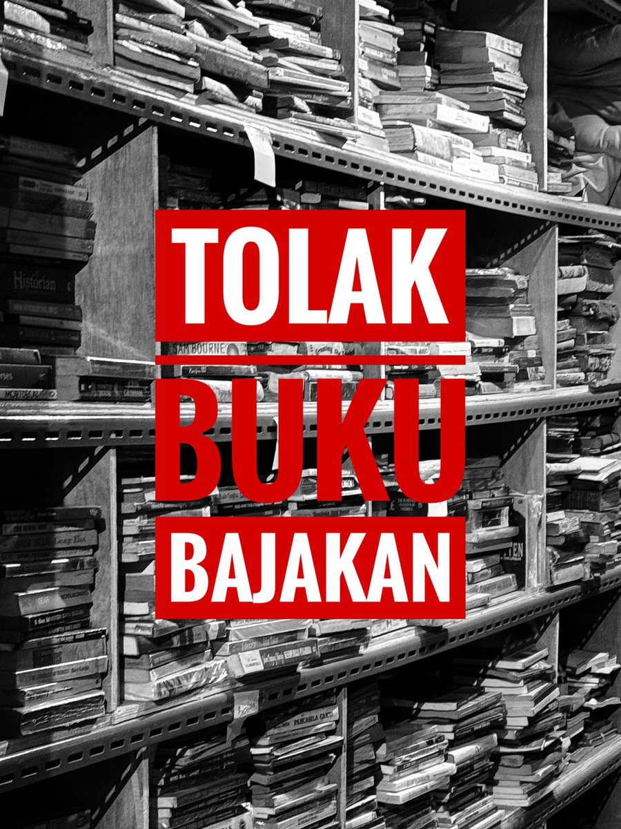 LiterasiFess's tweet image. Pada setiap lembar halaman buku bajakan terdapat kerja keras yang tidak dibayar, riset yang tidak dihargai, dan masa depan penulisan yang diperlakukan seolah-olah tidak penting.

Buku adalah hasil waktu, tenaga, dan hidup seseorang. Bila pembajakan buku dinormalisasi berarti kita…