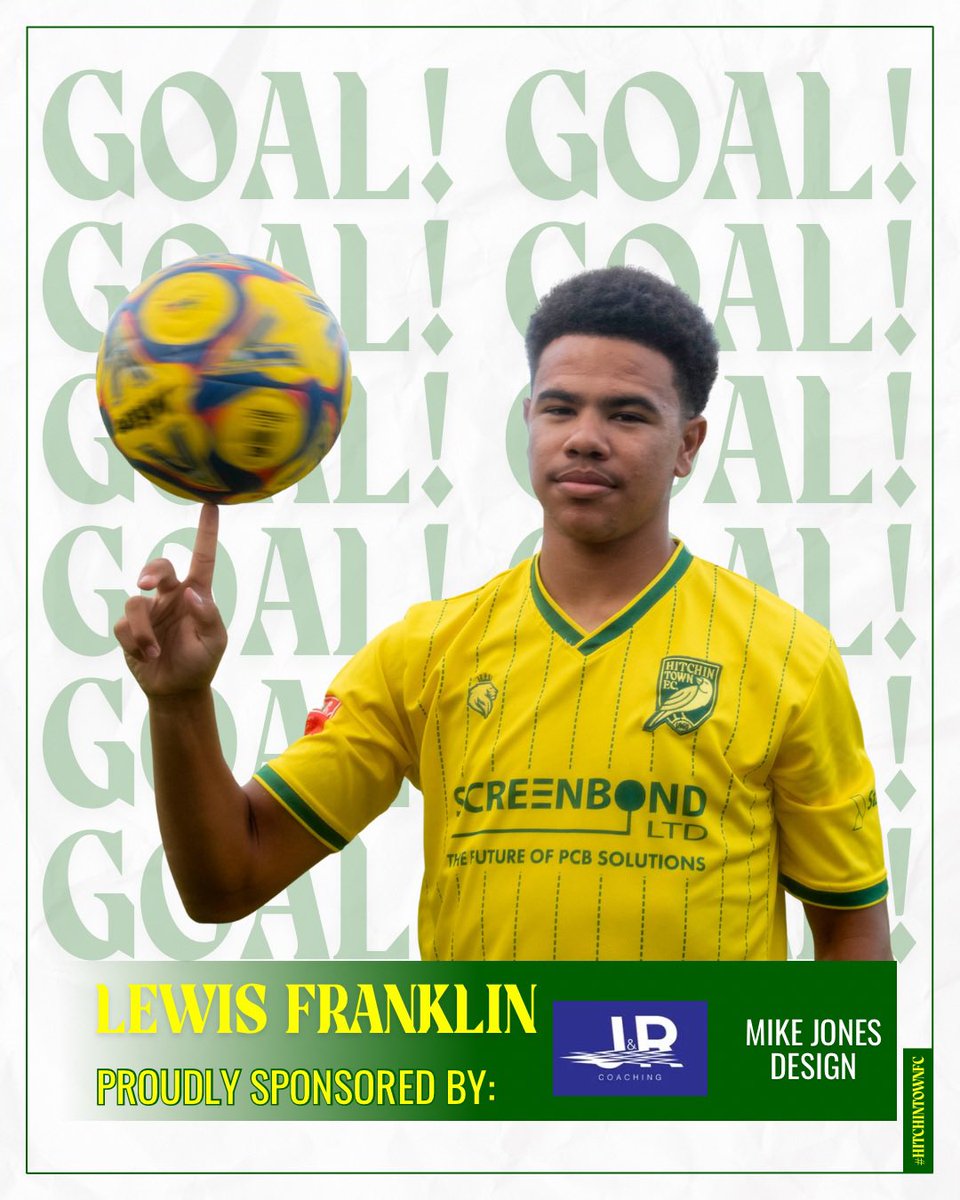 HitchinTownFC's tweet photo. 58 | FRANKLIN SCORES!

@TaylorRhiney crosses it in ready for @LewisFranklin02 to head his shot over the keeper making it 2-0

🔵 0-2 🐥 https://t.co/claJw4Hcji