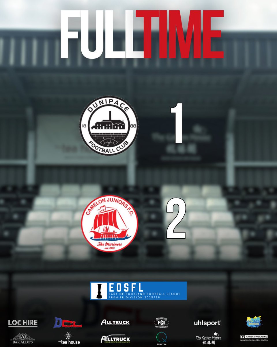 Dunipace FC tweet media