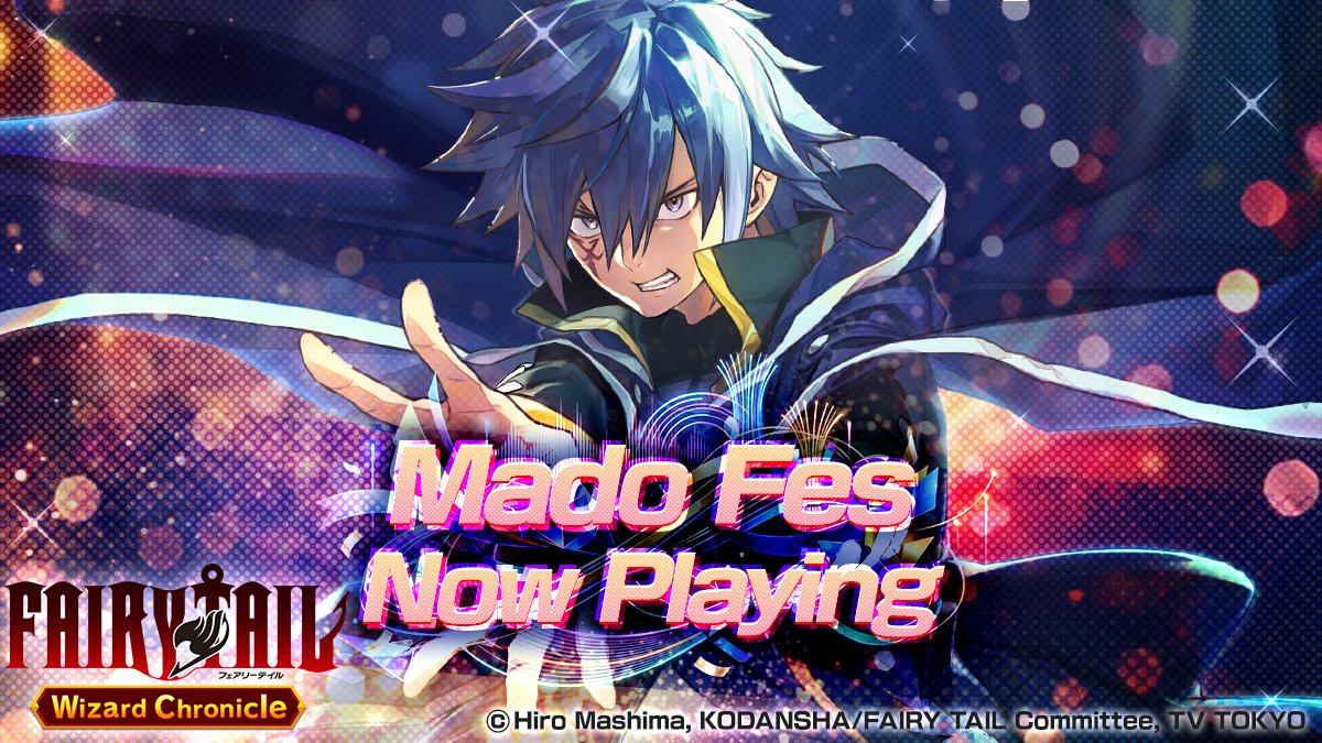 ◥◣◥◣◥◣◥◣◥◣◥◣◥◣

 #madochro Special Event
 “Mado Fes” Now Live! 🪐💥

◥◣◥◣◥◣◥◣◥◣◥◣◥◣

The long-awaited #Jellal
appears as a Mado Fes–exclusive character! 🌠

Don’t miss this chance ✨

#fairytail