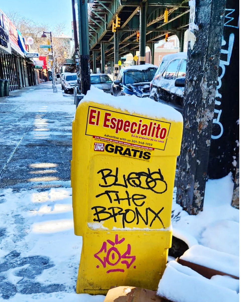 El Especialito: Bless The Bronx.

PHOTO: @FromTheBronx ❄️ ❄️ ❄️
.
.
.
#thebronx #bronx #fromthebronx #fromthebronxtotheworld #thebronxdoesitbetter