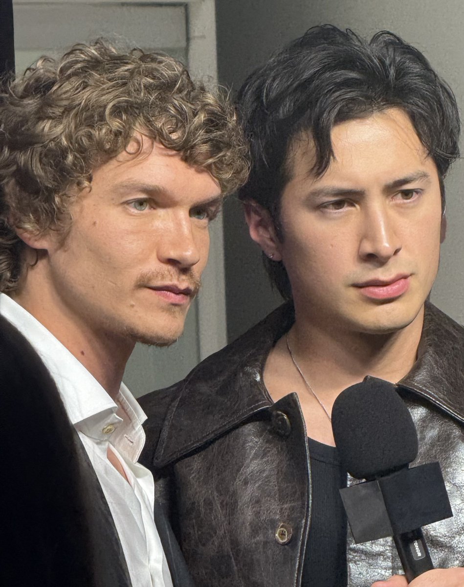 81244218s's tweet image. since season 1 of heated rivalry is over here are pictures i took at the premiere