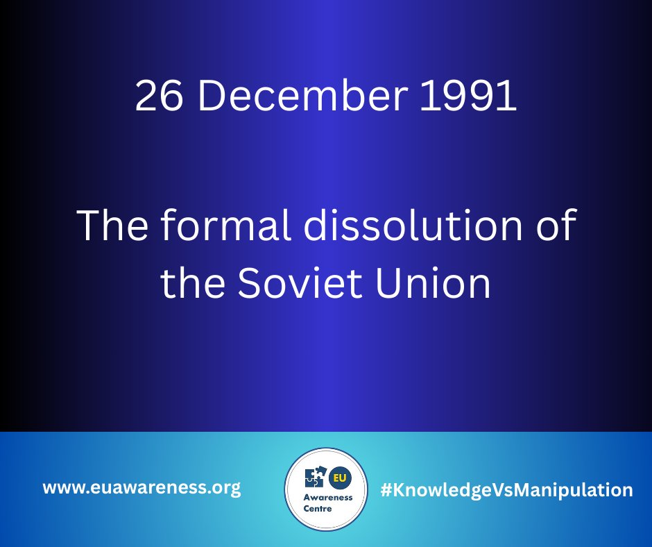 The USSR ended, but its narratives persist and are used today to undermine independence and democracy. At EU Awareness Centre, we defend truth and empower societies: Knowledge Against Manipulation.  

#Georgia #EUAwareness #KnowledgeVsManipulation