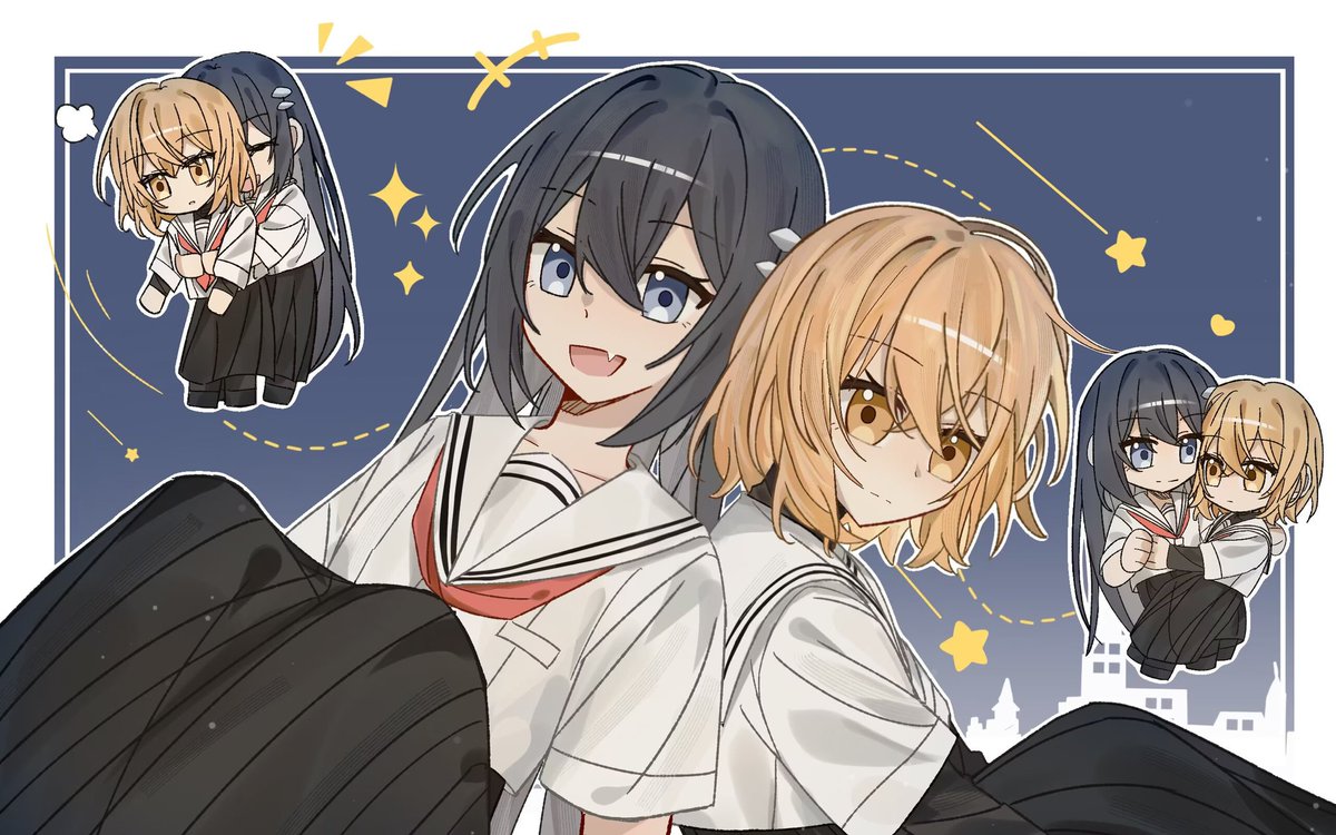 #わたたべ
#watatabe 
是lof的圣诞24h接力，这里也发一下