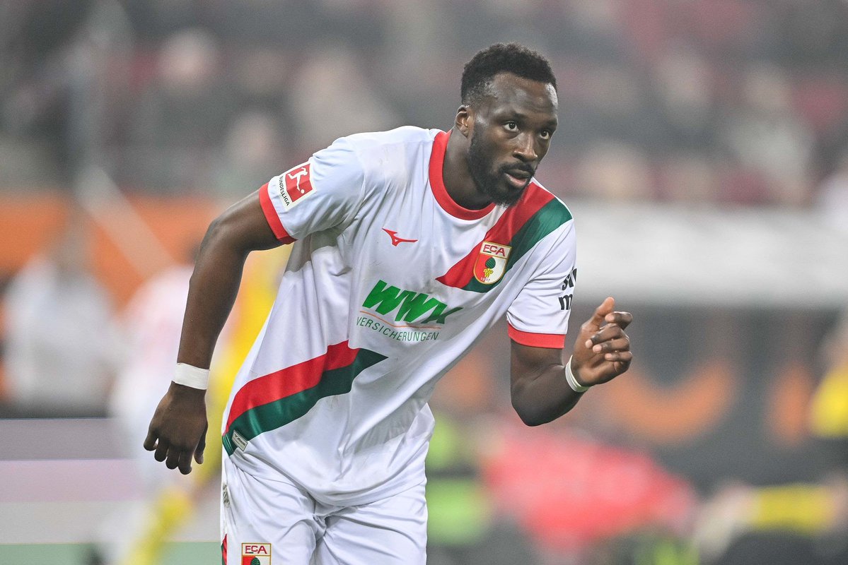 StoneBarca's tweet image. Manchester United, AFC Bournemouth, FC Brentford, Newcastle United and Liverpool FC are closely monitoring the situation surrounding Chrislain Matsima (FC Augsburg).

#mufc #afcb #fcbf #nufc #lfc