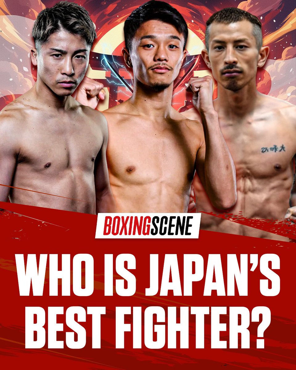 boxingscene's tweet image. Three of Japan’s best were in action today!🇯🇵

But who do you think is the best Japanese active fighter?🤔
