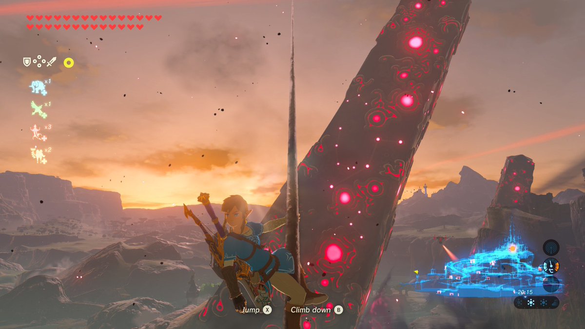 3Caramelg122's tweet image. Playing Breath Of The Wild at 60fps is genuinely insane