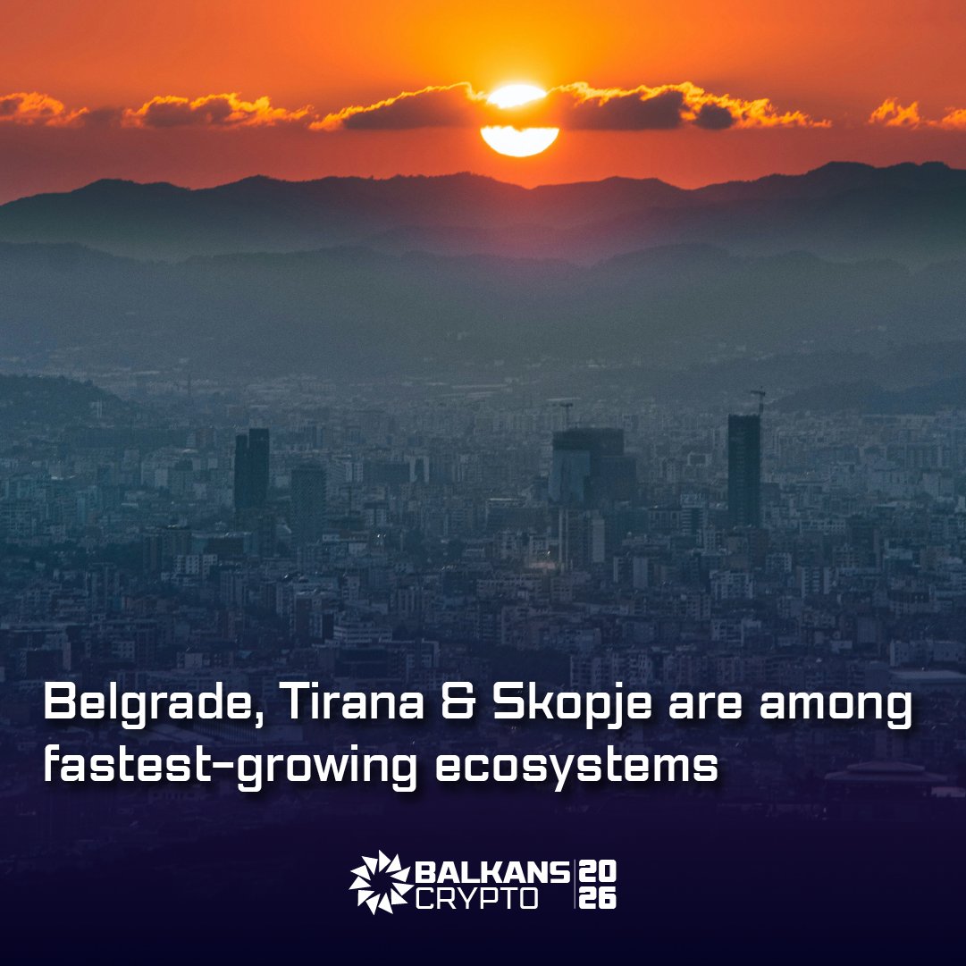 BalkansCryptox's tweet photo. Balkan cities like Belgrade, Tirana &amp; Skopje are on StartupBlink’s list of fastest-growing ecosystems.
📈 Infra is here.
🌍 Global teams already build from here.
Source: StartupBlink Global Report
#Web3 #CryptoBalkans https://t.co/MDjHx7pWqd
