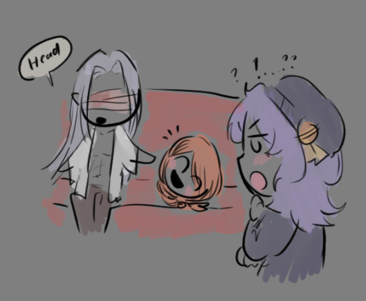 Mr.Scarletella ( i rendered too much 🥲) + Doodles
 #Homicipher_art