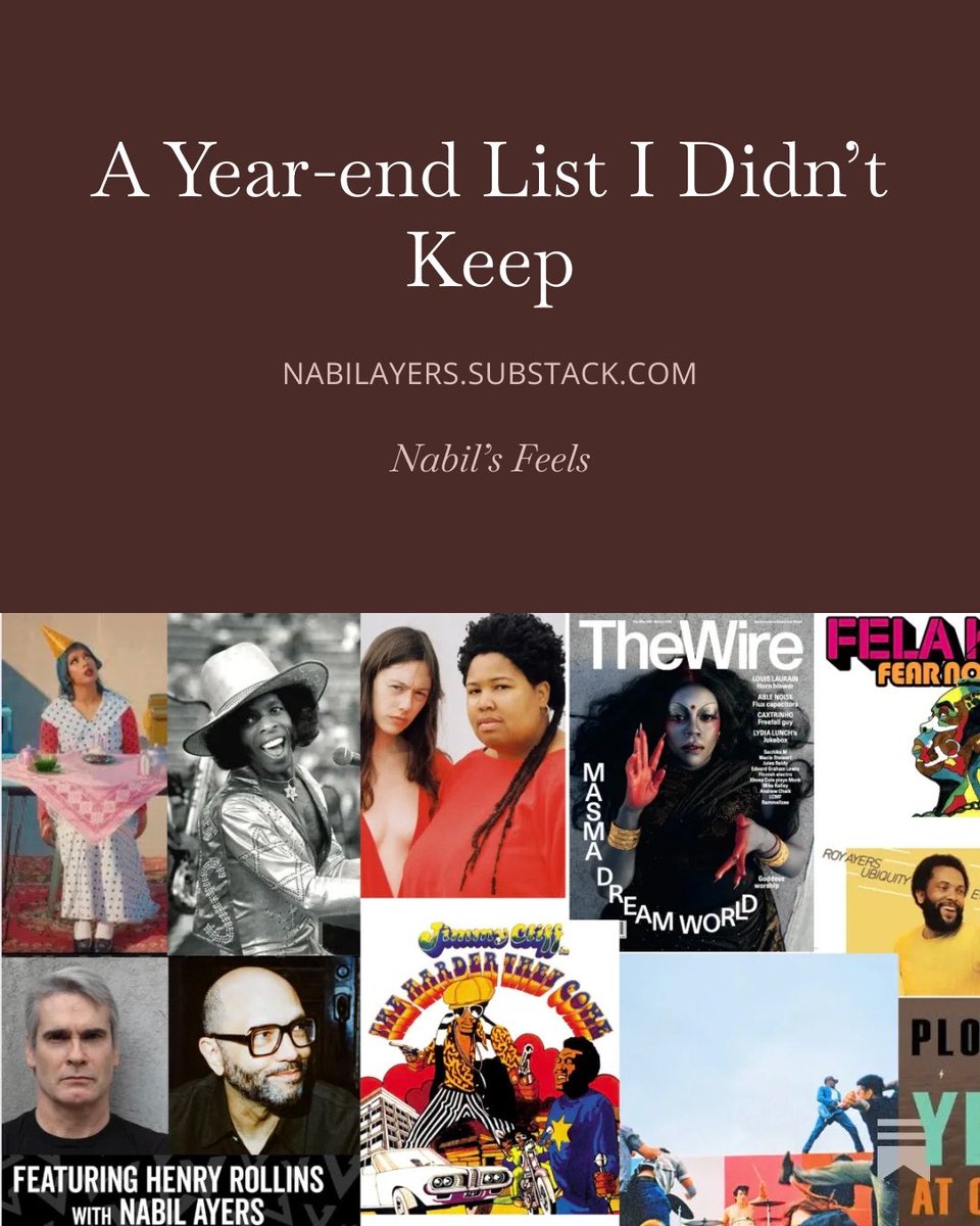 A year-end list of sorts. If it doesn’t come to mind now, it probably didn’t need to.

nabilayers.substack.com/p/a-year-end-l…