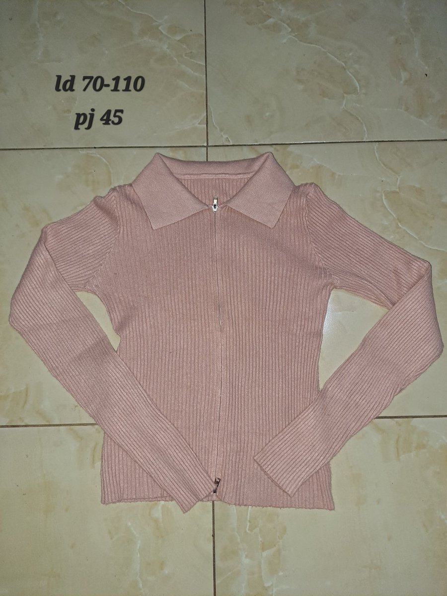 Cardigan press body double zipper, 60k boleh nego tipis bisa oyen🍊