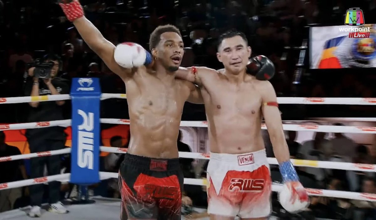 DEMOLITION 🔥🔥🔥

Daniel Rodriguez 🇨🇭🇩🇴 strolls through Petchmorakot 🇹🇭 as he wins the 5 round war 49-46 😮‍💨

You can’t have Buakaw in your corner and lose right?😂

Insane performance from Daniel Rodriguez, I can’t see anyone capable of beating him right now in 5 rounds Muay