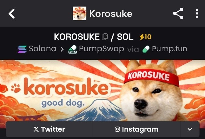 Viper__3D's tweet photo. Two things are important for $Korosuke
1- Everyone knows, OG always wins
2- Solana is the home of memecoins

OG $Korosuke (#SOL)
dNxEPjZiHYXWU7HWhxHRTnbVxtFvt3Y4D7p8eewMPK5

#Korosuke (#ETH)
0x596a7f269397dBEee2D39e0BcBDB11e028F10532

#Korosuke (#bnb)
0x93426778af840e76d42ef282ab357db42a984444