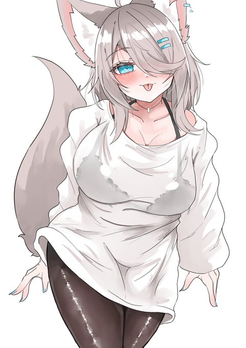 オリキャラのウルフちゃん 