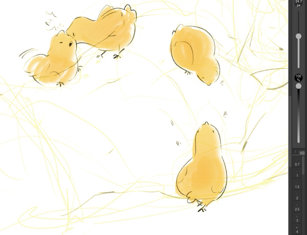 dibujar pollitos es tan divertido 😭