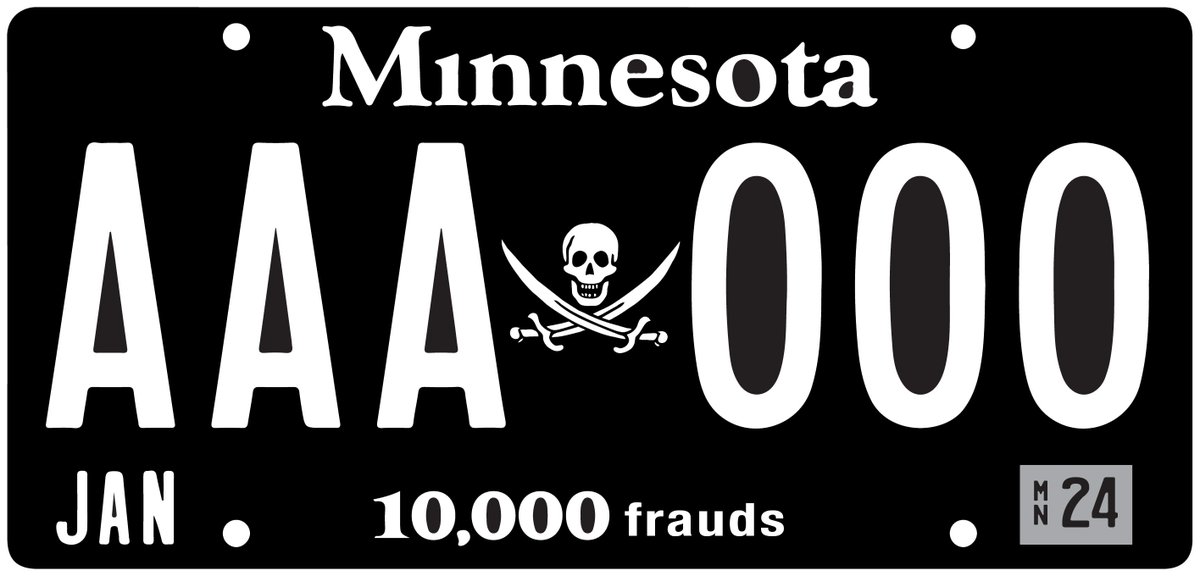 RealityInvrsion's tweet image. New Minnesota state license plate!