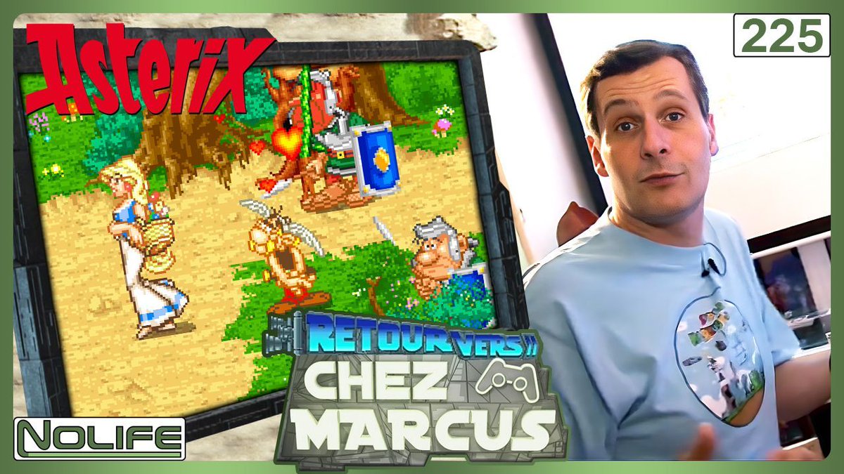 SnaKouEd's tweet image. C’est les gaugau… c’est les Gaulois ! 🐗

Le #ChezMarcus de @NolifeOfficiel nº225 sera dispo à 18h sur la chaine YouTube de @marcuszeboulet !

Marcus y jouera l’irréductible Astérix sur sa borne d’arcade (et inaugurera les Retour vers Chez Marcus) !

➡️ youtu.be/JaK0EoUE4Hg