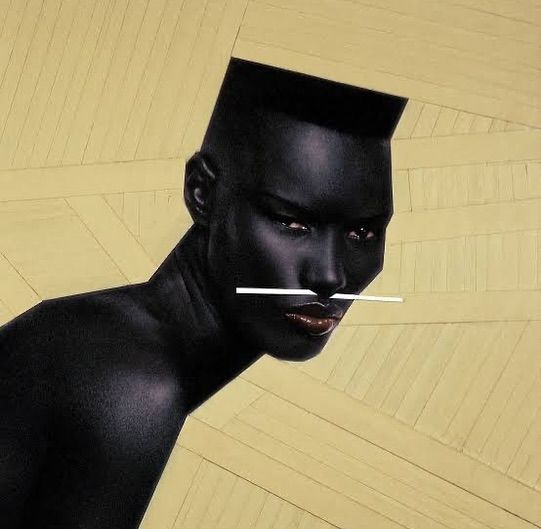rogue's tweet image. Grace Jones photographed by Jean Paul Goude