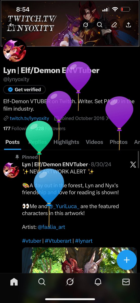 Lyn | Elf/Demon ENVTuber tweet media