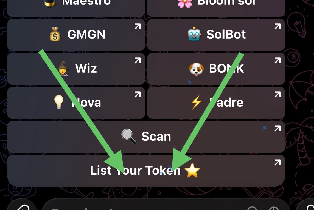 Leo_Bot11's tweet photo. A new feature is now available on the Leo Bot telegram channel https://t.co/Mxouv3wFIY

You can now advertise your token through the Leo project (minimum market cap required) and get listed on Leo Trending. https://t.co/JAKRhvLkfU