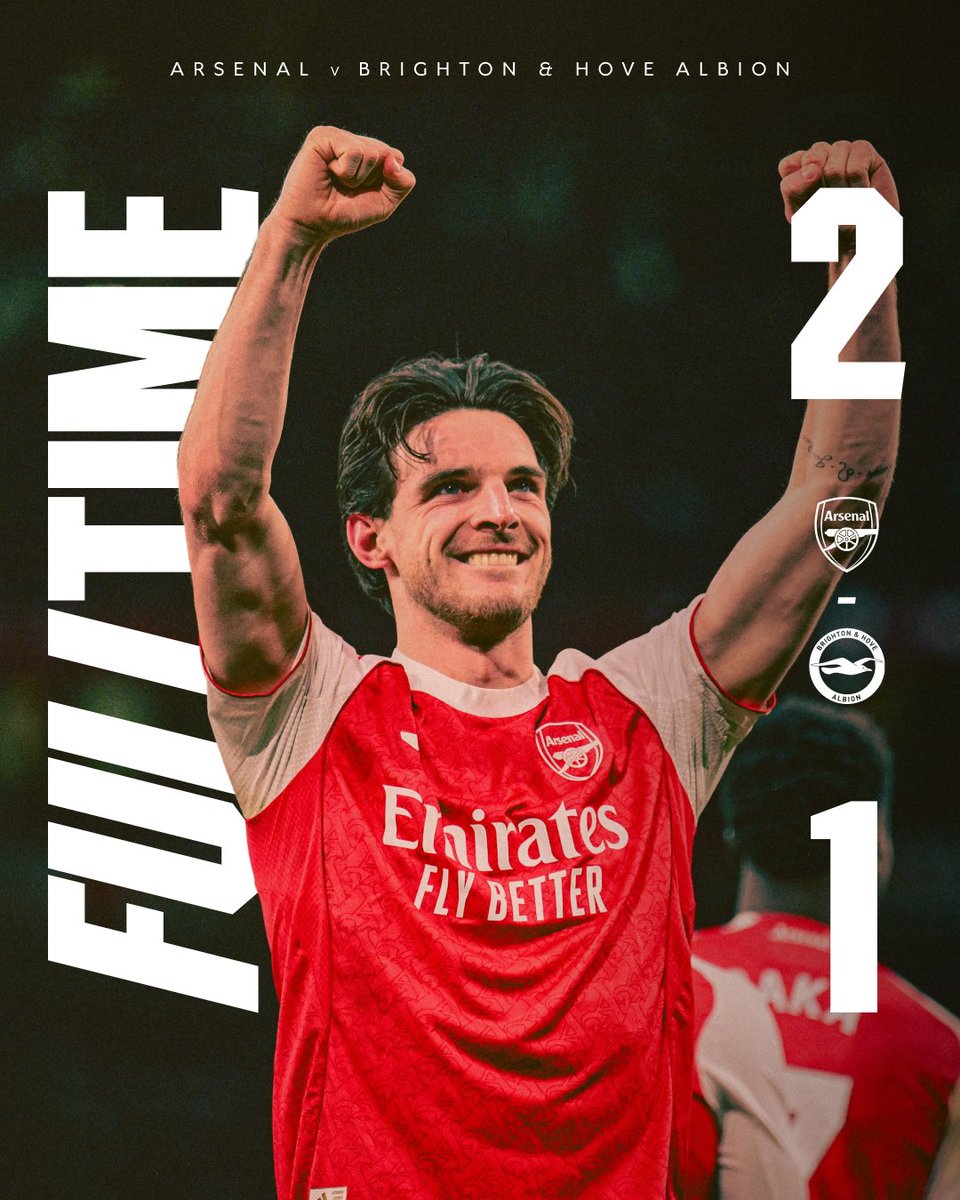 Arsenal's tweet image. Cashing in three vital points 🏦