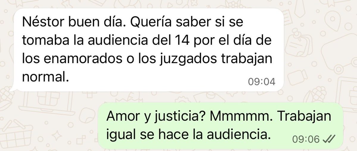 ElMundoJuridico's tweet photo. ❤️ El mejor mensaje de mi vida profesional lo recibí esas vísperas de aquel 14 de febrero. https://t.co/GlkNL45wGs