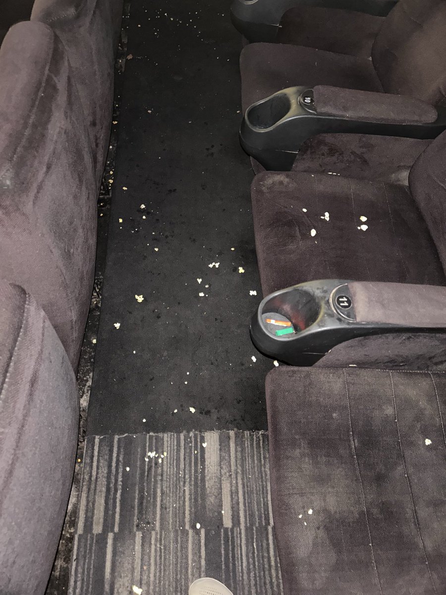 Sau1312's tweet photo. Popcorn everywhere. Floor dirty. Almost showtime.
Absolutely pathetic management. @PicturesPVR @INOXMovies #PVRINOXCITYMALL #Gorakhpur https://t.co/vFsNXLori4