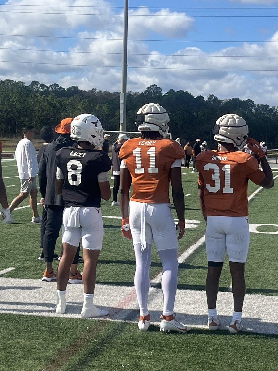 The future of the Texas offense 

2025 Blue Chip ATH Michael Terry will line up as an RB for the Citrus Bowl