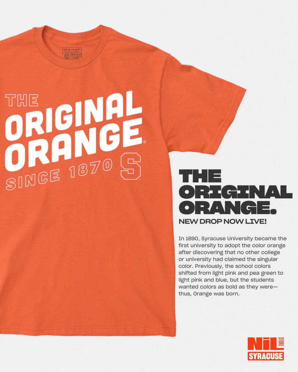 Syracuse NIL Store tweet media