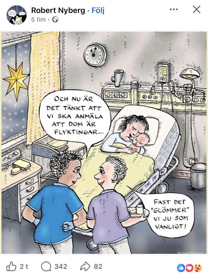 TorgnyKarlsson9's tweet image. Medmänsklighet skall gälla i Sverige