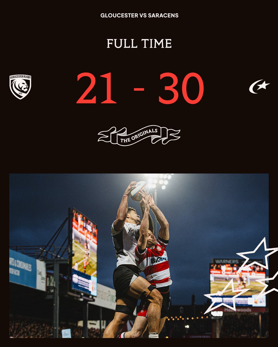 Saracens's tweet image. A late 5️⃣ point pressie on the road!