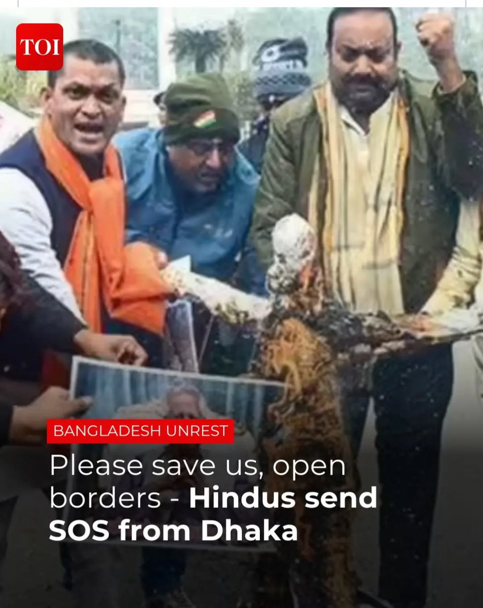 SanatanPrabhat's tweet image. 🇮🇳 “Open the Borders, Save Hindus!” 🇮🇳

Bangladeshi Hindu victims plead with India:
🗣️ “Open India’s borders. Let us live in safety!”

⚠️ Bitter truth:
Hindus must beg for refuge in their own civilizational homeland.

Illegal Muslim infiltrators cross borders freely and settle…