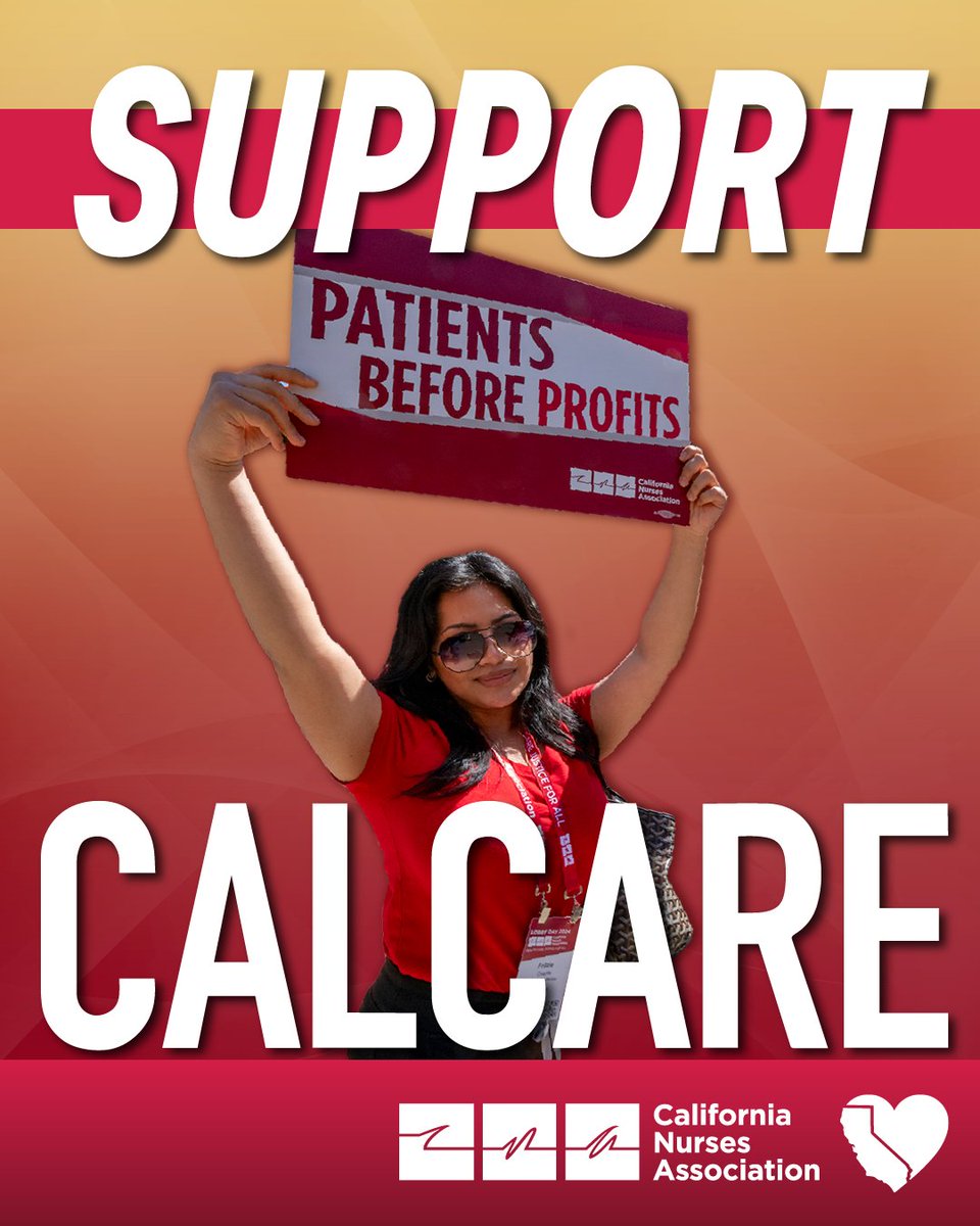 CalNurses's tweet photo. High-deductible plans and health savings accounts are a far cry from the relief our patients need.
Nurses know the only way to address the health care crisis is with single-payer. Californians can lead the way with #CalCare in 2026! https://t.co/P1m4xwu7Ez