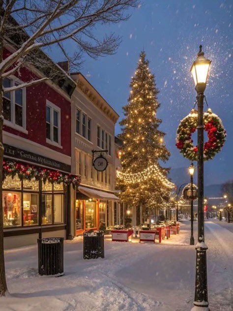 purelivn's tweet photo. snowy night in winter ❄️ https://t.co/mwu5gcwMml