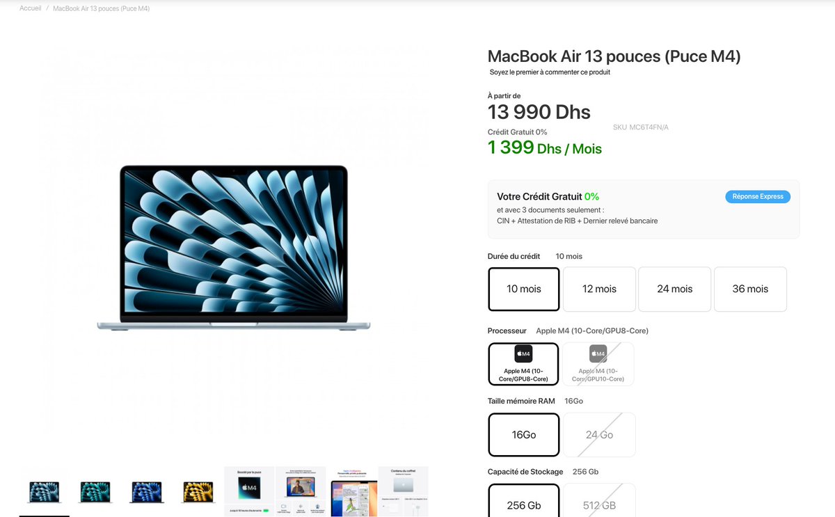 TheLubab's tweet photo. @AdityaShips You are lucky for that price, entry level Macbook costs $1500 in Morocco https://t.co/KjXtvyYs0D