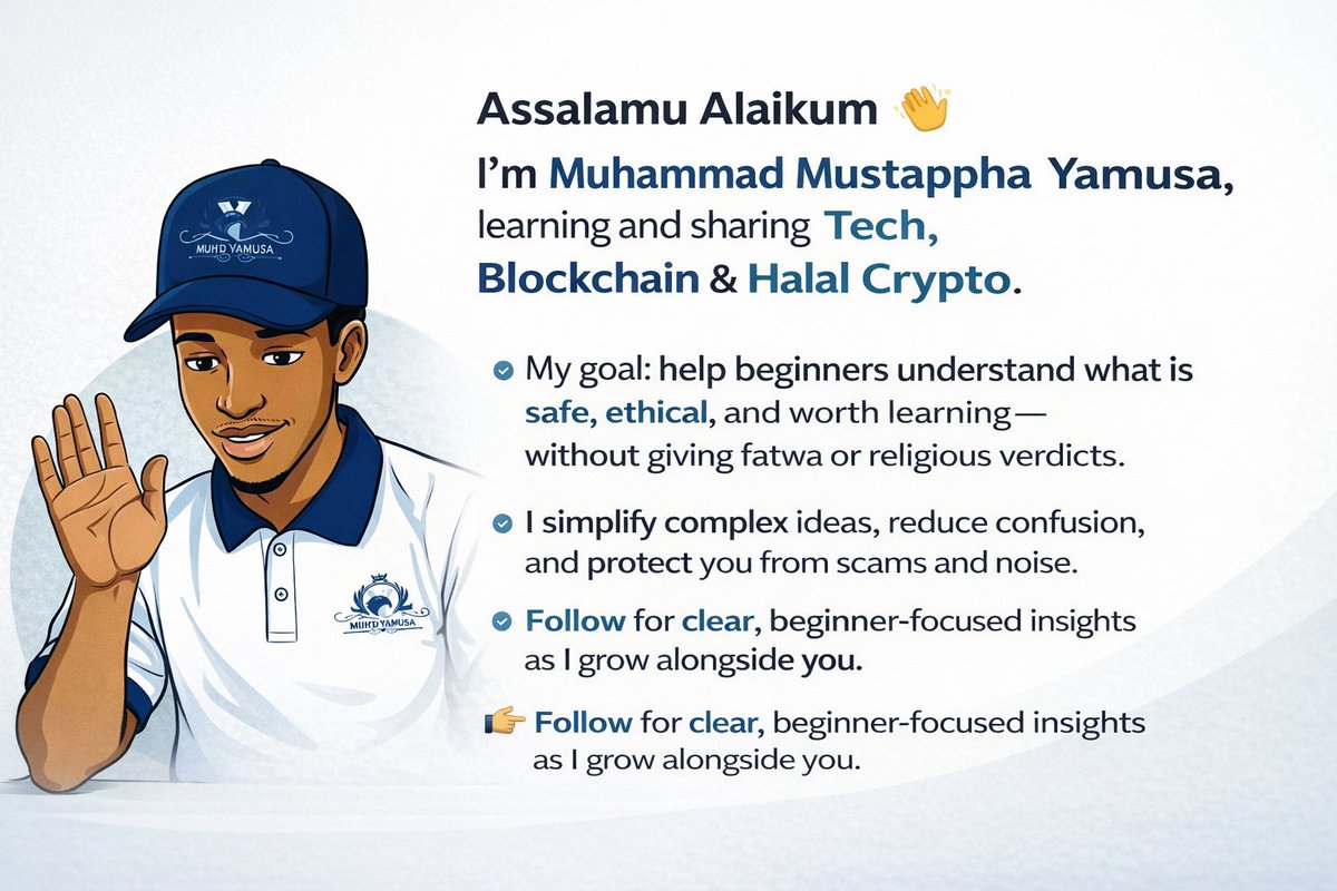 Muhammad Mustapha Yamusa | Tech & Halal Crypto tweet media