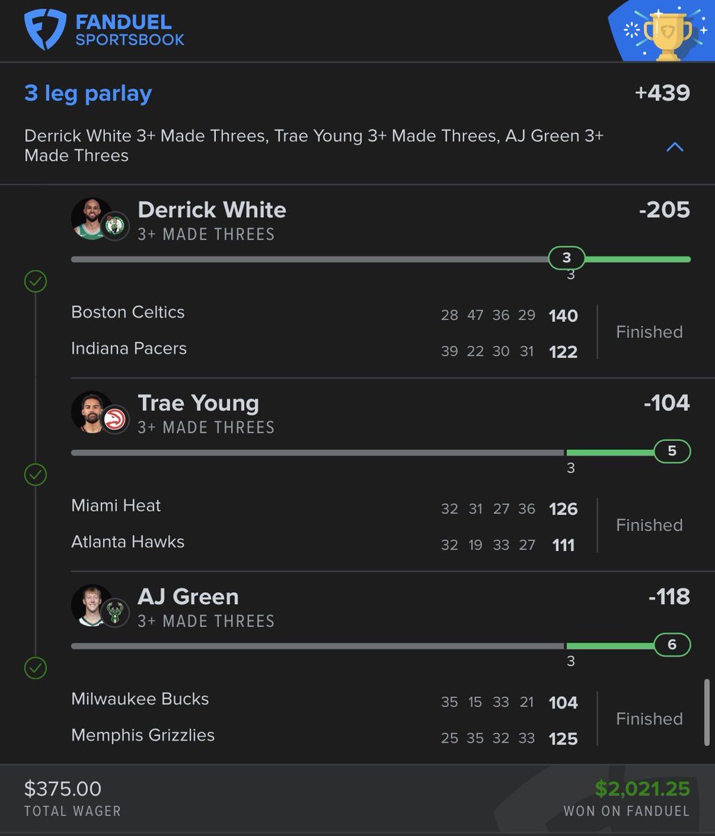 _dreamteambets's tweet image. Blessing $50 to 3 people who 💗 + RT 🤩

Woke up to another one cashed in the VIP 💸💸

$375 ➡️ $2,021 

VIP cashes Daily… Stop missing out 🙂‍↔️ ⬇️

dubclub.win/r/p/pri-4ax3h/…