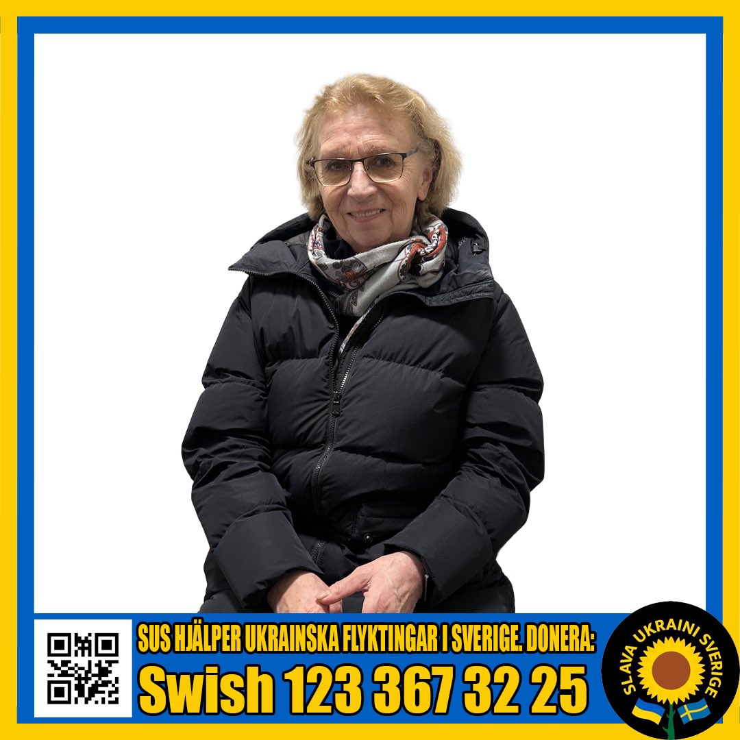 Presentkort #331:

”Är från Charkiv. När jag var yngre jobbade jag som jurist. Nu pensionär i 🇸🇪.”

Har du hobbies?
”Naturen, djur, plocka svamp.”

Vad är 👍 med 🇸🇪?
”Det är en demokrati, ett av de mer civiliserade länderna.”

Vad är 👎?
”Finns något, men jag vill inte säga det.”
