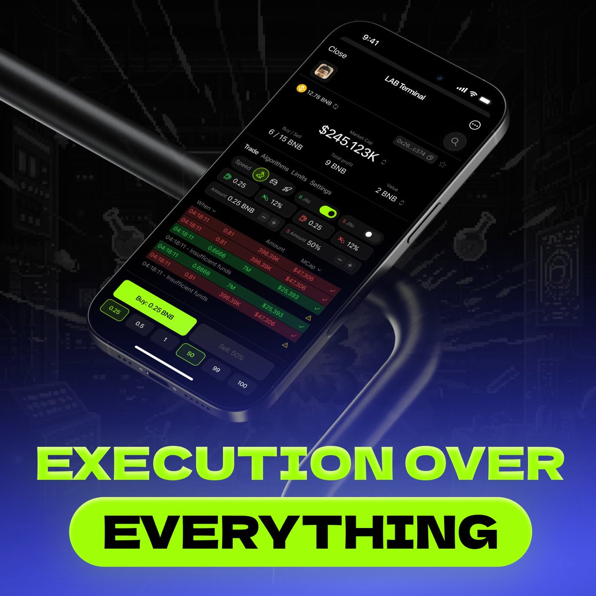 LABtrade_'s tweet photo. LAB is focused on one thing: making multi-chain trading fast, predictable, and liquid  

Just product-first infrastructure built to scale before the volume arrives  

LAB is being positioned for where the market is going https://t.co/d2LptQbdSd