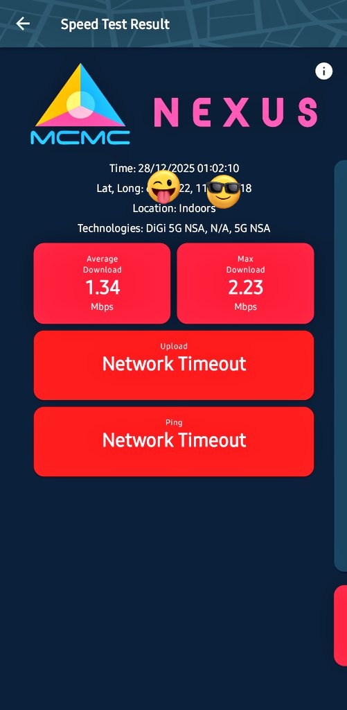 QyeraRaa's tweet photo. Best speedtest? Yang begini kita mau buat aduan? Sampaikan ditutup seja itu aduan tapi tiada kesudahan. Heran kita. Ini lagi app ini, apa bah fungsinya? 
 @CelcomDigi @MCMC_RASMI  #MCMCNEXUS https://t.co/Aoes9oGdUu