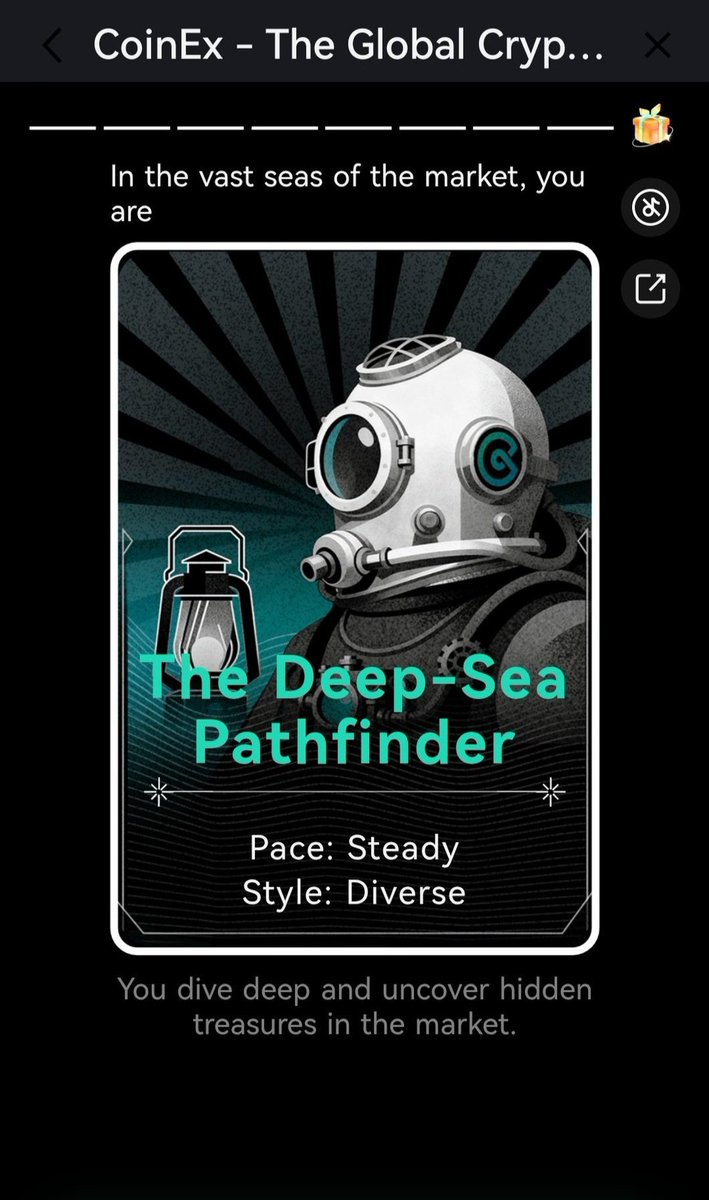 sofiyakabir's tweet photo. @CoinEx_official The Deep-See Pathfinder https://t.co/hpcyOr8A9g