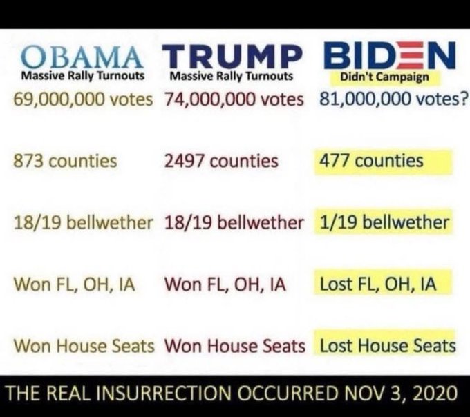 jennydraxl's tweet image. it was statistically impossible for traitor joe to win LEGALLY!
that's why they brought in the scamdemic!
🚨🚨🚨