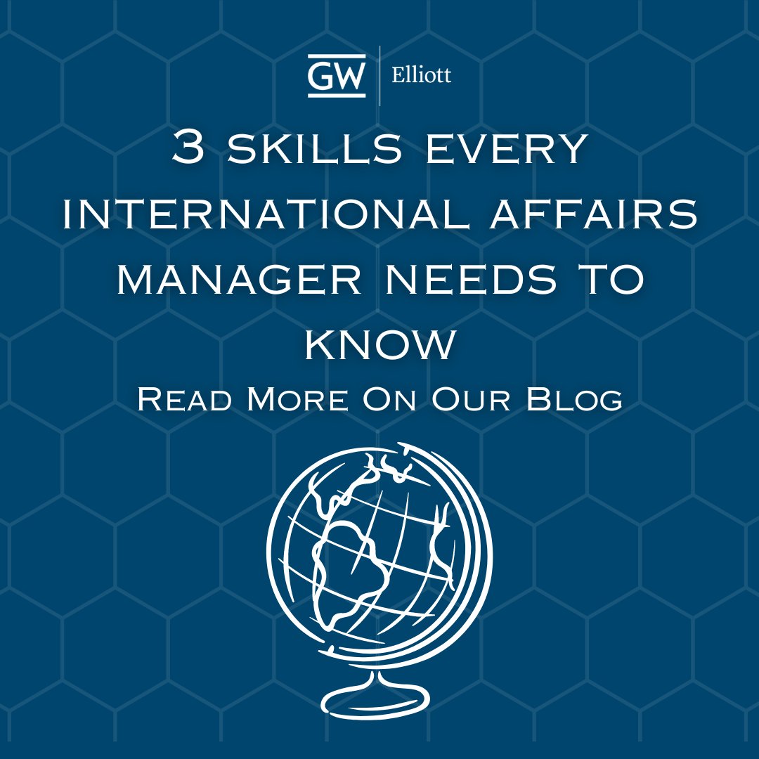 Of the many skills required for leaders in the field of international affairs, cross-cultural communication, writing, and asking good questions are among the most crucial Learn more on our blog. ow.ly/tCCj30sRGb1
