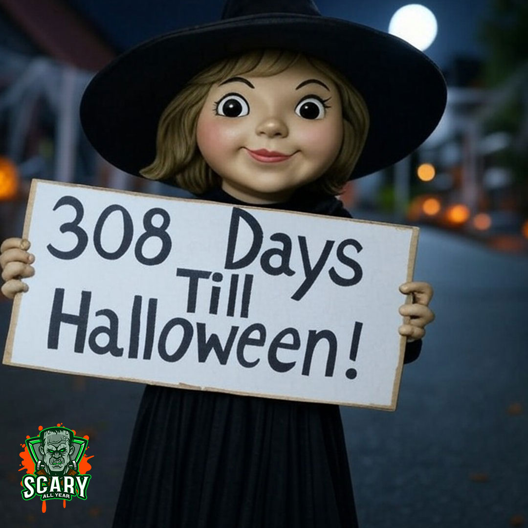 ScaryAllYear's tweet photo. 308 Days Until Halloween #DaysUntilHalloween https://t.co/NN4BQmSbxc